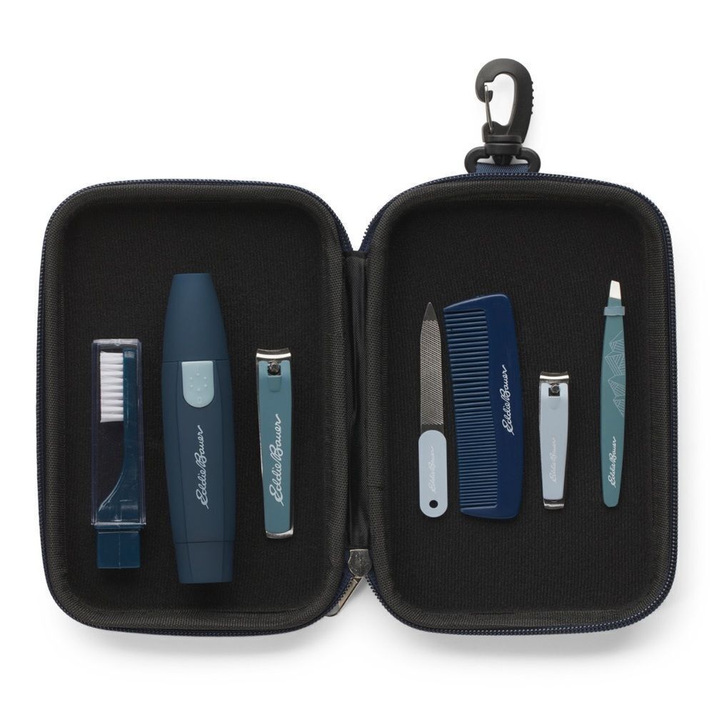 Eddie Bauer Set of 7 Durable Stainless Steel Versatile Manicure Tools